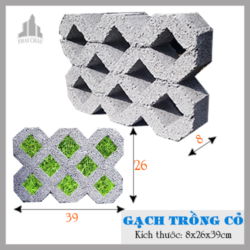 Gạch trồng cỏ - Công Ty TNHH Đầu Tư Thái Châu Group